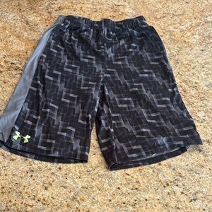 Under Armour Men's Athletic Shorts in Black and Gray